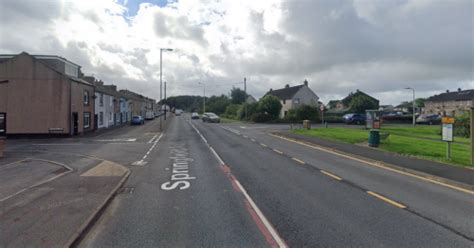 A Springfield Road Bigrigg Crash Closes Road In Both Directions As
