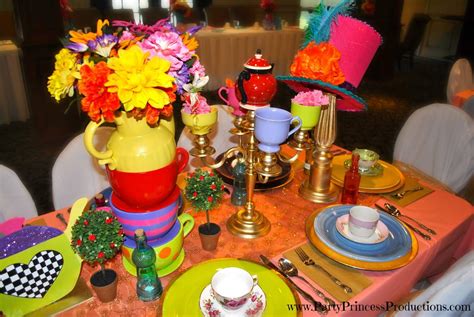 Alice In Wonderland Mad Tea Party Birthday Party Ideas Photo 14 Of