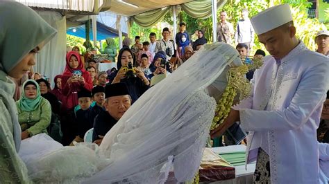 Suasana Akad Nikah Hajatan Dipedesaan Resepsi Pernikahan Sunda Jawa