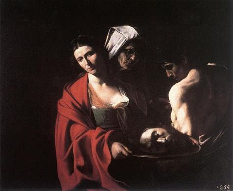 Salome With The Head Of John The Baptist 1609 Caravaggio WikiArt Org