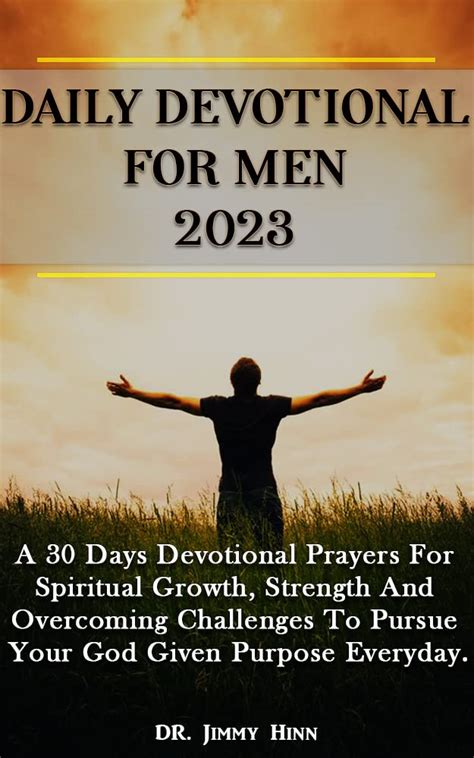 Daily Devotional For Men 2023 A 30 Days Devotional Prayers For