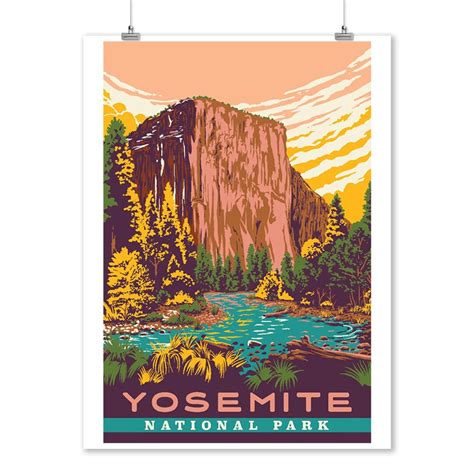 Prints Signs Yosemite National Park California Explorer Etsy