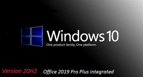 Windows 10 Pro 20h2 10019042746 X64 Incl Office 2019 Pro Plus En