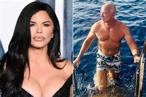 Lauren S Nchez Shares Shirtless Pic Of Fianc Jeff Bezos Climbing Out Of Ocean