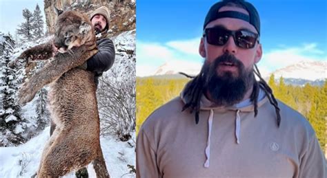 Ex Nfl Star Kills Huge Mountain Lion With Bow And Arrow For Wreaking