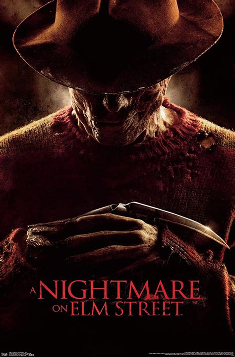 Nightmare On Elm Street Freddy Krueger Film Movie Glossy Print Wall A4