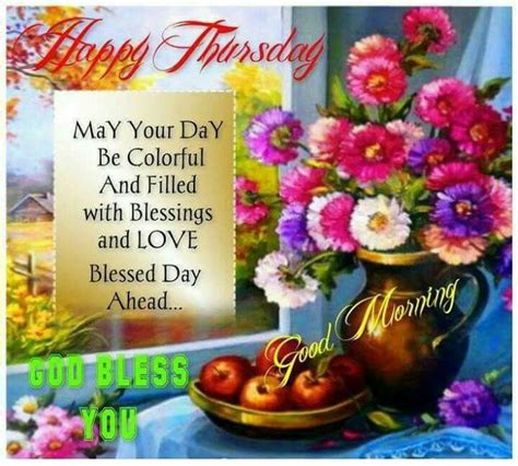 Happy Thursday Good Morning God Bless You Pictures Photos And Images