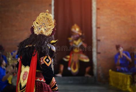 Bali Indonesia 6 June 2018 Traditional Balinese Art Performance