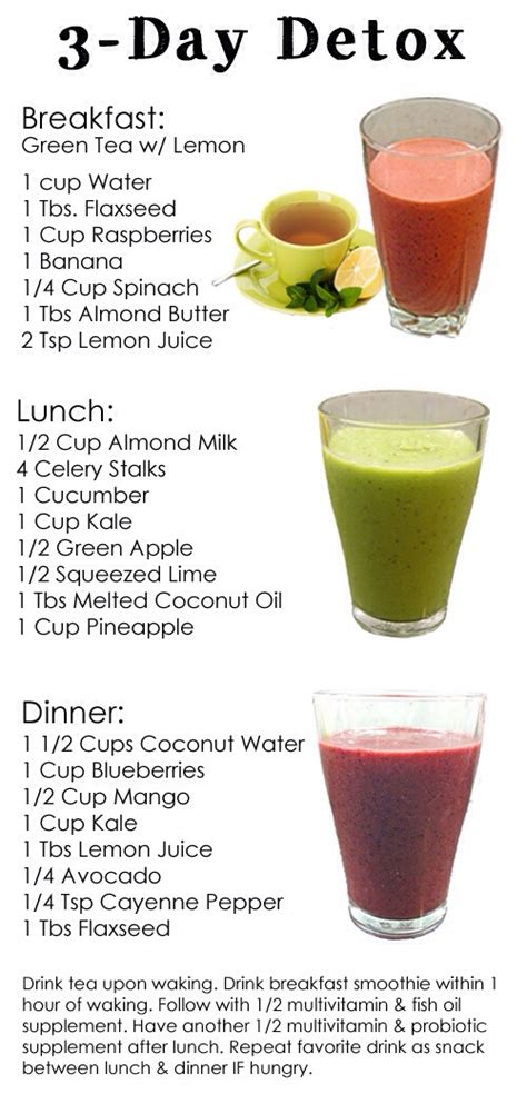 dr oz 3 day detox smoothie diet 💋 musely