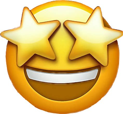 Emoji Emojis Ios Emojistar Star Estrella Apple Transparent