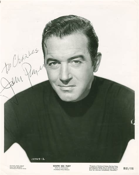 John Payne Inscribed Printed Photograph Signed In Ink