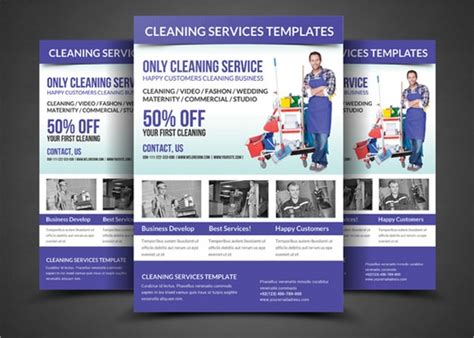 house cleaning flyer template   documents