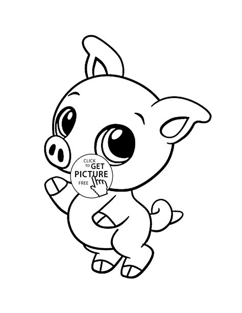Baby Pig Coloring Pages Coloring Pictures