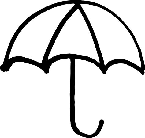 Umbrella Outline Free Download On Clipartmag