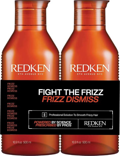 Redken Frizz Dismiss Shampoo And Conditioner Babassu Oil Adds Shine And