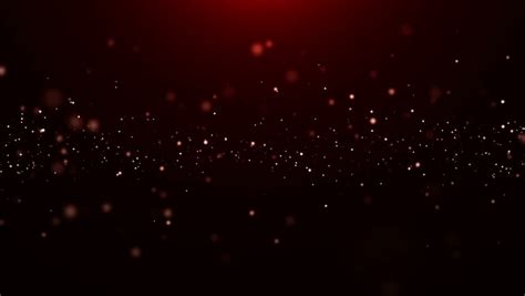 Red And Black Gradient Background Center Particle Element Loop Stock
