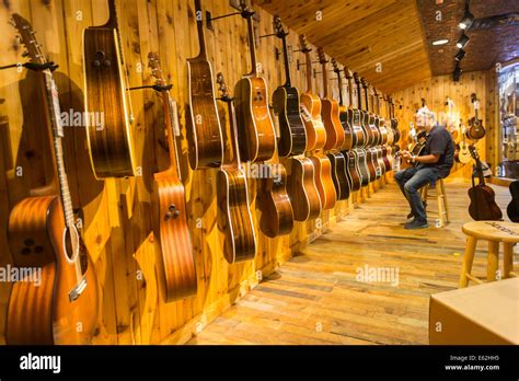 The Acoustic Guitar Room In The Newly Opened Guitar Center Store In
