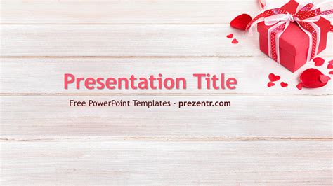 Free Romantic T Powerpoint Template Prezentr