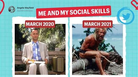 People Share ‘march 2020 Vs March 2021 Memes To Perfectly Sum Up One