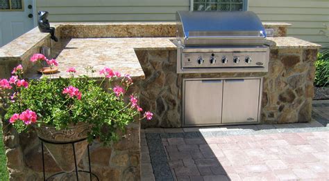 Outdoor Kitchen Granite Edge Stoneworks