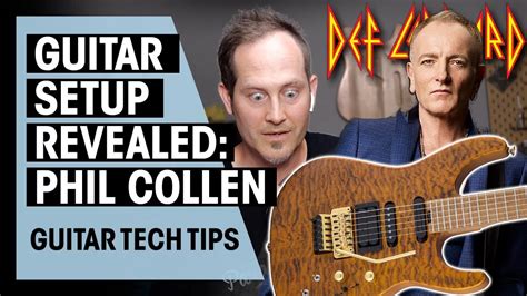 Def Leppard Phil Collen Setup Revealed Guitar Tech Tips Ep 66