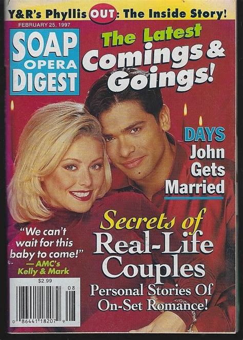 Soap Opera Digest February 25 1997 Secrets Of Real Life Couples Kelly