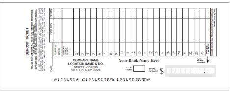 Compute the total of the checks on the back, then enter that amount on the front next to total from other side. Deposit Procedures | Clemson University, South Carolina