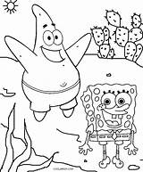 Spongebob Coloring Patrick Christmas Getcolorings Sponge Bob sketch template
