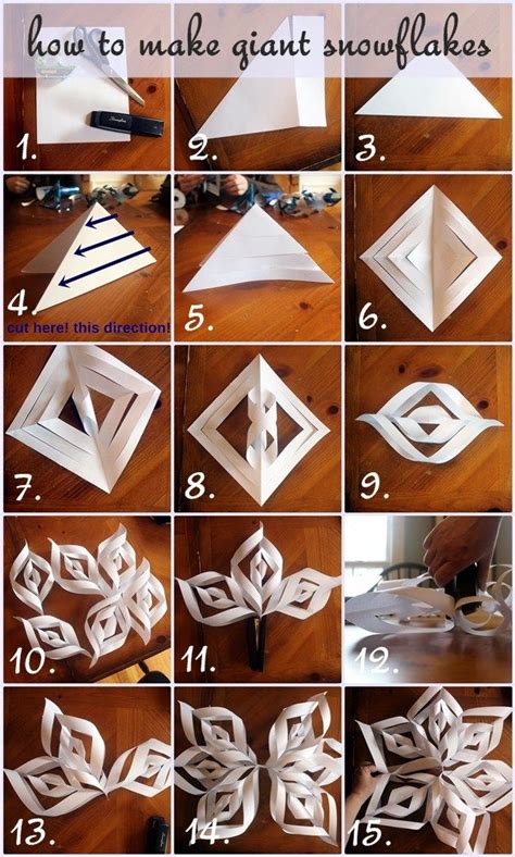 How To Make A Paper Snowflake For Kids Origami