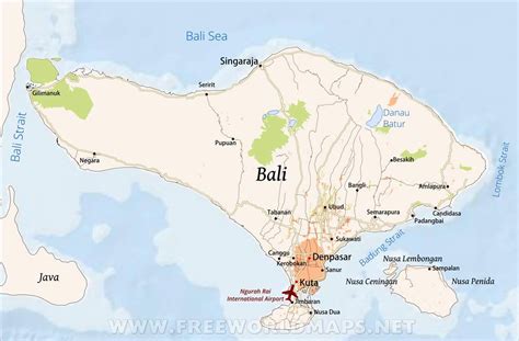 Where Is Bali On World Map