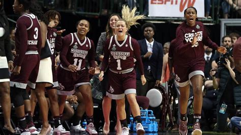 Women S Final Four Mississippi State Stuns Uconn The State