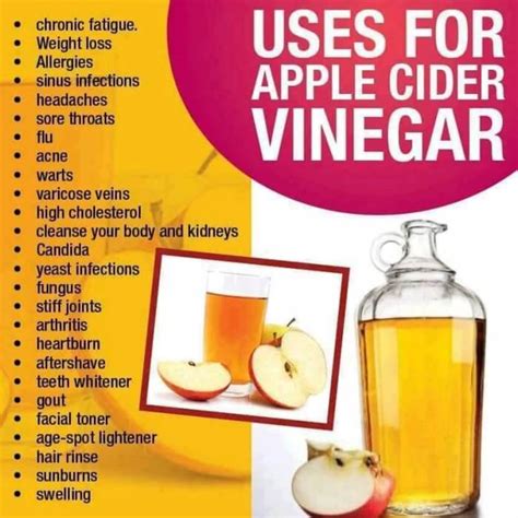 Uses For Apple Cider Vinegar Benefit Healthy Fitness Food Eat Yeah