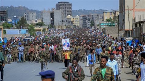 Tigray Forces March 6000 Ethiopian Prisoners Of War Through Capital