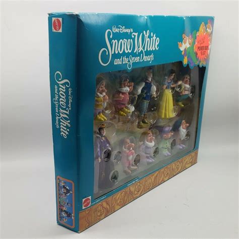 Walt Disneys Snow White And The Seven Dwarfs ~ Set Of 10 Figures ~ Mattel 65378 3900853608