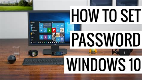 How To Set Password On Windows Youtube