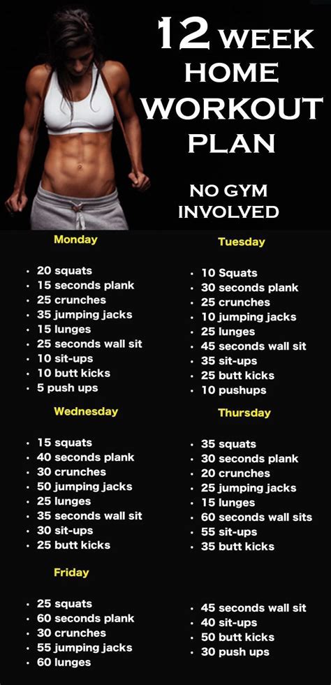 Pin By Cassy Ducheneaux On Health Workout Plan At Home Workout Plan