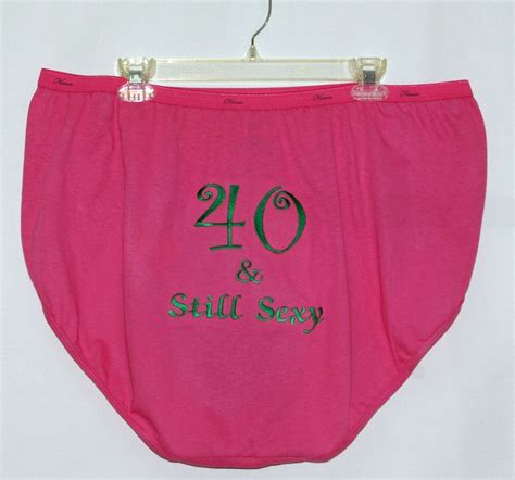 sexy 40 granny panties gag large ugly prank personalized etsy