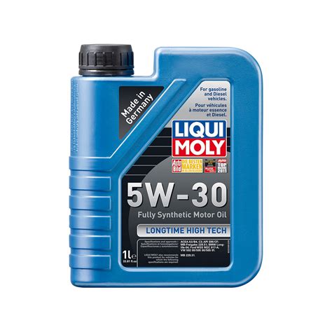Liqui Moly Fully Synthetic Longtime High Tech 5w 30 Motor Oil 1 Lite