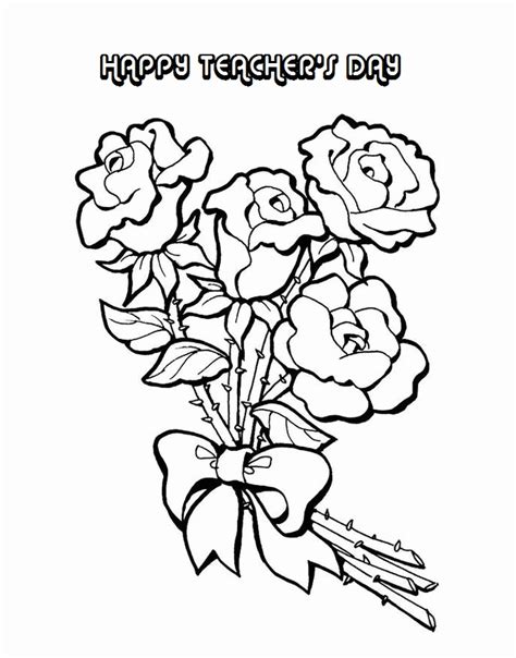 Happy Teachers Day Colouring Pages Coloring Home