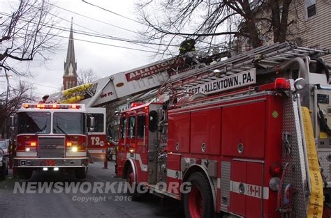 All Hands Operate At Allentown Pa House Fire Newsworking
