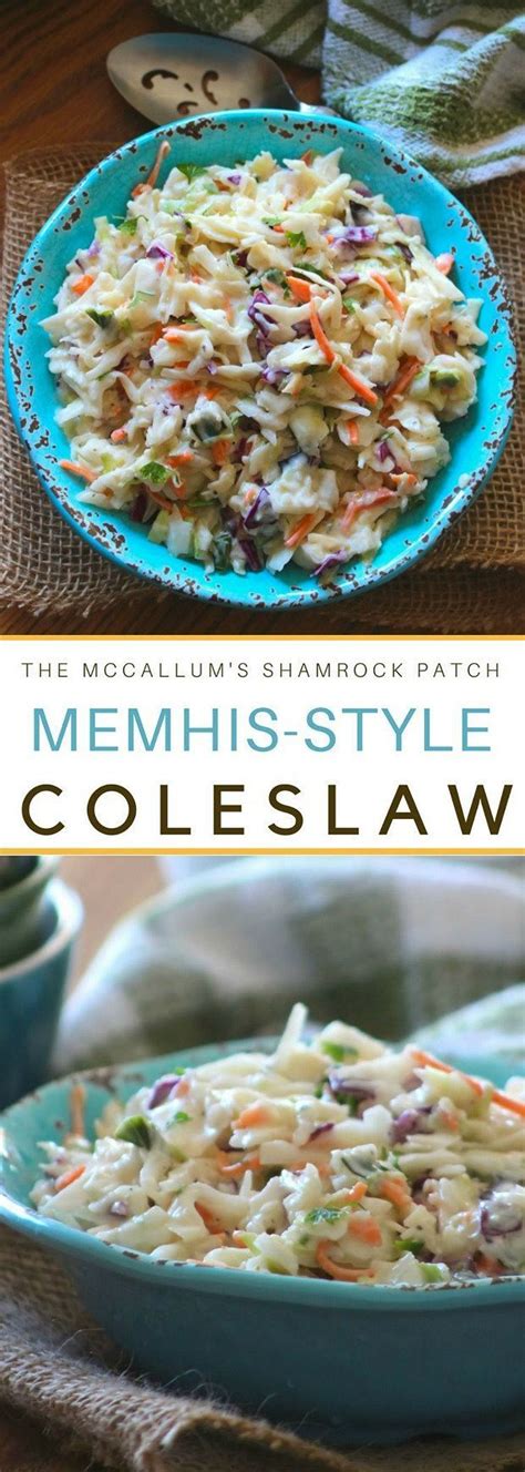 See more ideas about coleslaw, coleslaw recipe, soup and salad. Memphis-Style Coleslaw | Recipe | Coleslaw, Food recipes, Food