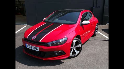 2014 14 Volkswagen Scirocco 20 Tdi 177 Gts 3dr In Red Youtube