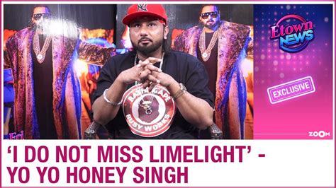 Yo Yo Honey Singh On His Comeback After His 3 Year Long Break And Dealing With Depression