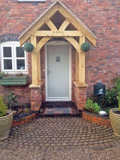 Oak Porch Designer Oak Timber Structures Cottage Front Doors House