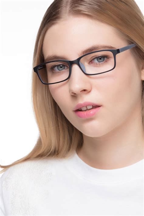 Corvallis Rectangle Black Full Rim Eyeglasses Eyebuydirect Canada