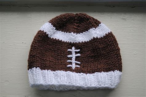 I used the pattern to make the hats for my daughters best friends twin boys. The Underground Hooker: Baby Football Hat