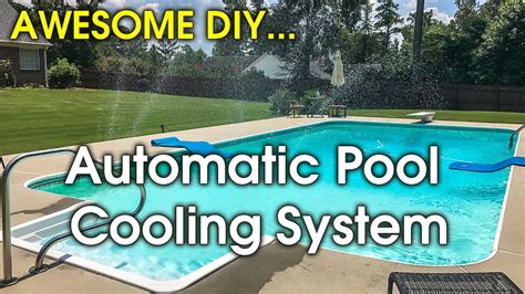 How To Cool Swimming Pool Diy Pool Fountain Youtube