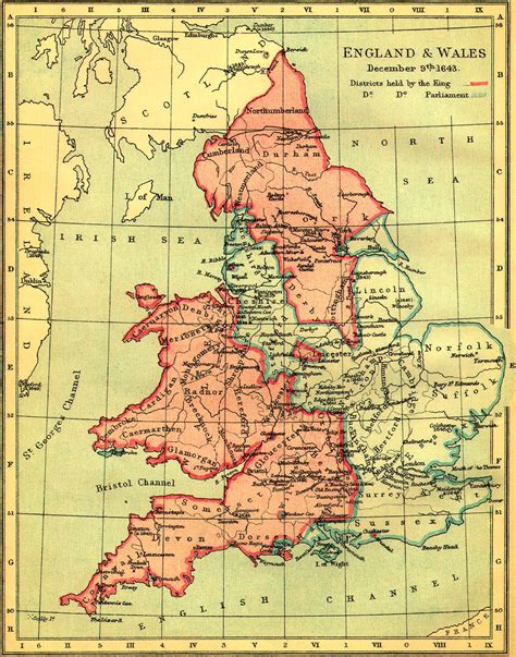 Medieval England Map