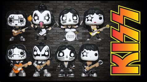 New Kiss Funko Pops Collection Review Youtube