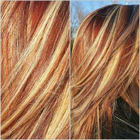 15 copper color hair with blonde highlights references timesish